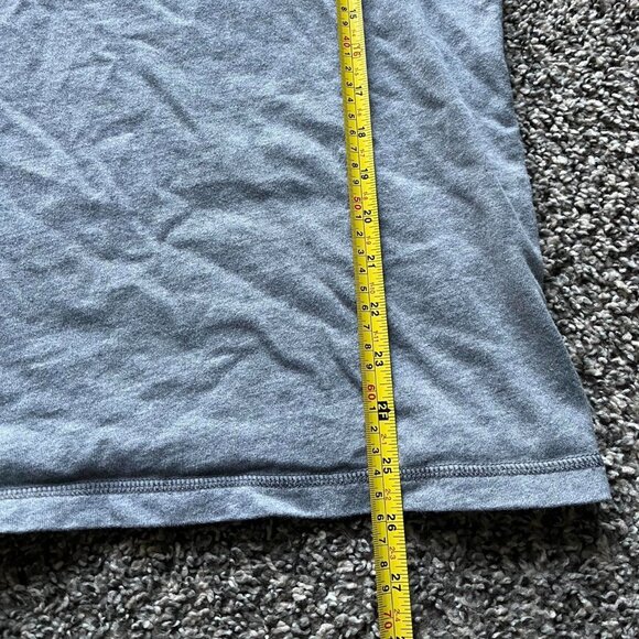 Y2K Abercrombie & Fitch Henley Mens XL Gray Long Sleeve 100% Cotton Tee - Picture 5 of 7